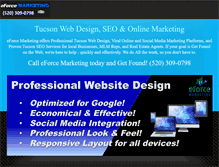 Tablet Screenshot of eforcemarketing.com